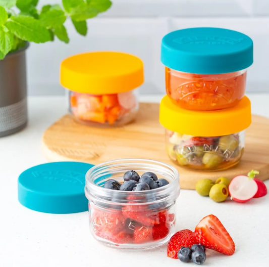 Kilner Snack & Store 125ml Pots, Set of 2