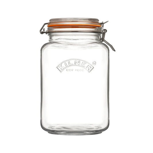 Kilner Clip Top Square 3Litre