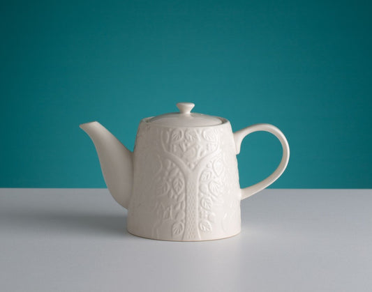 Mason Cash In The Forest Cream Teapot in  1 Litre