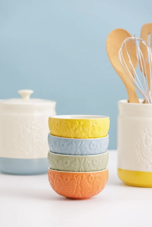 Mason Cash Home To Roost Multi Coloured Set of 4 Mini Bowls