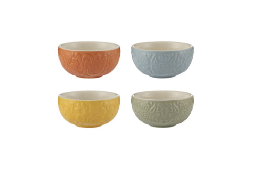 Mason Cash Home To Roost Multi Coloured Set of 4 Mini Bowls