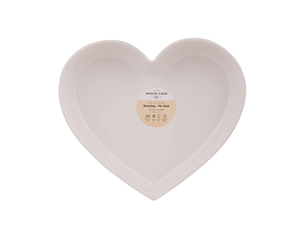 Mason Cash Rustic Charm Heart Baker 28cm