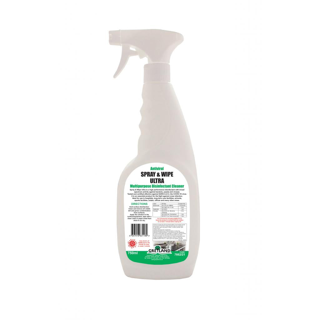 Spray & Wipe Ultra Per 6 x 750ml