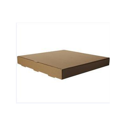 12" Brown Plain Pizza Boxes Per 75