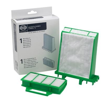 Sebo K Microfilter Box 1 Microfilter + 1 Micro Hygiene Filter Set