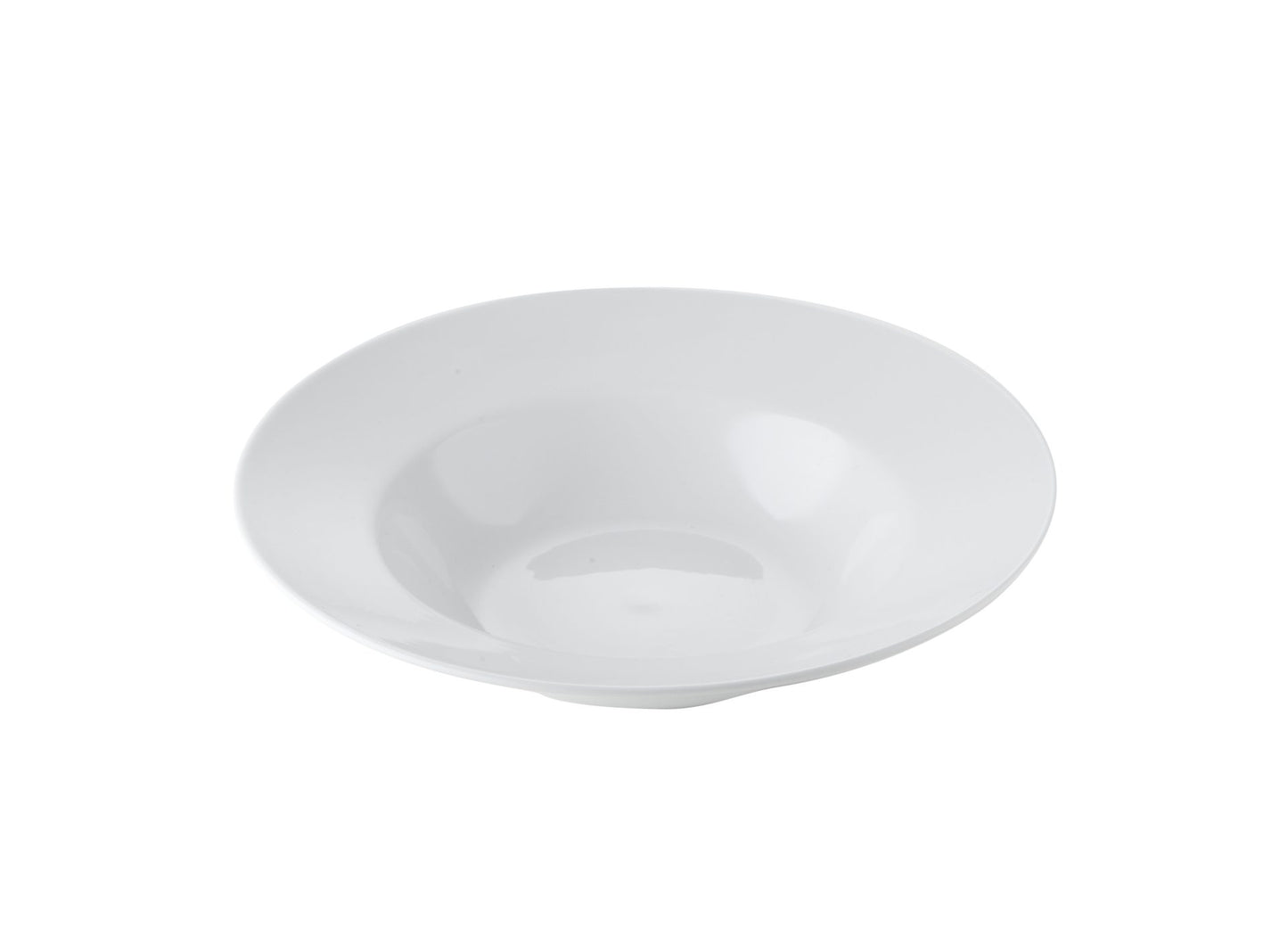 6 x Atlas Tableware White Deep Winged 30cm Plates