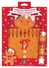 12" MYO Gingerbread Christmas Crackers - Pack of 6