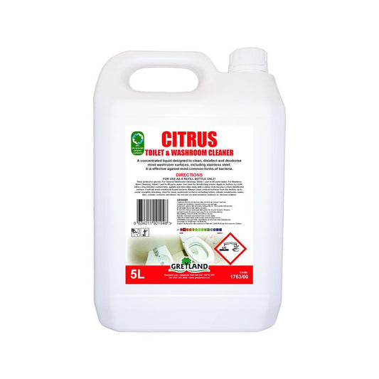 Citrus Ultra 4 in 1 Washroom Cleaner - 5 ltr