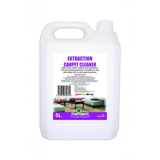 Extraction Carpet Cleaner/ Shampoo Per 5 litre