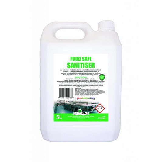 Thomco' FOODSAFE SANITISER per 5 ltr