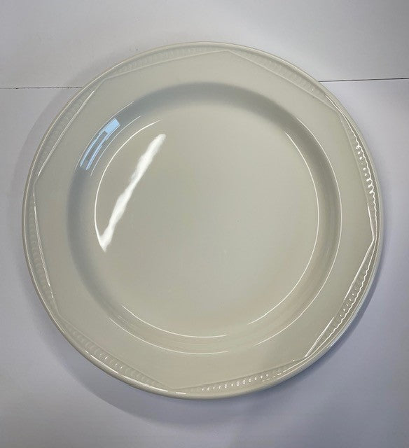 Steelite Monte Carlo White Plates 255mm/ 10" Per 4