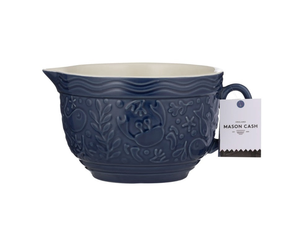 Mason Cash Nautical Navy Blue Batter Bowl