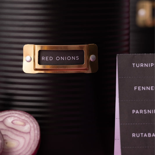 Typhoon Otto Black Set Of 2 Root Vegetable Storage