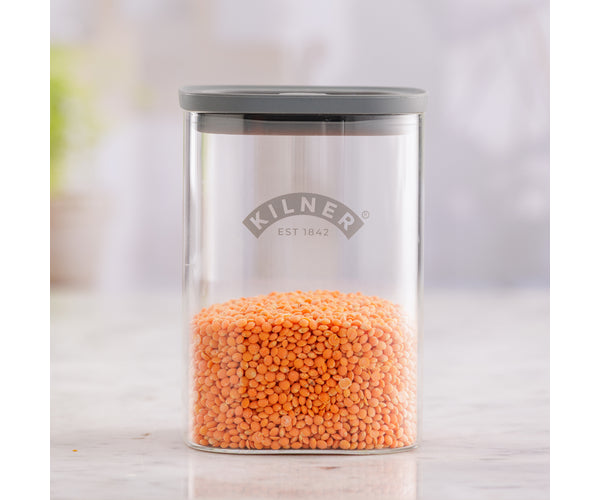 Kilner Fresh Storage Square Jar 1 Litre