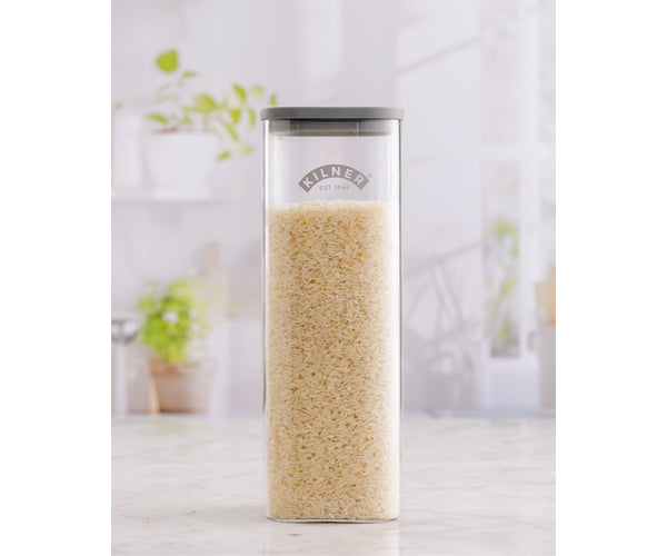 Kilner Fresh Storage Square Jar 2 Litre