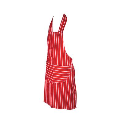 Red-White Butchers Aprons- Bib