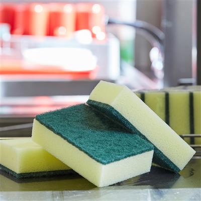 14x9cm Caterers Sponge Scourers per 10