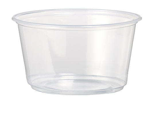 12oz Clear Round Plastic Container