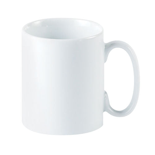 Porcelite 12oz Straight Sided Mug
