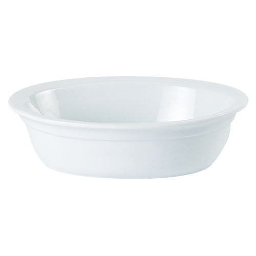 Porcelite Lipped 18cm Oval Pie Dish