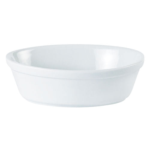 Porcelite 16cm Oval Pie Dish