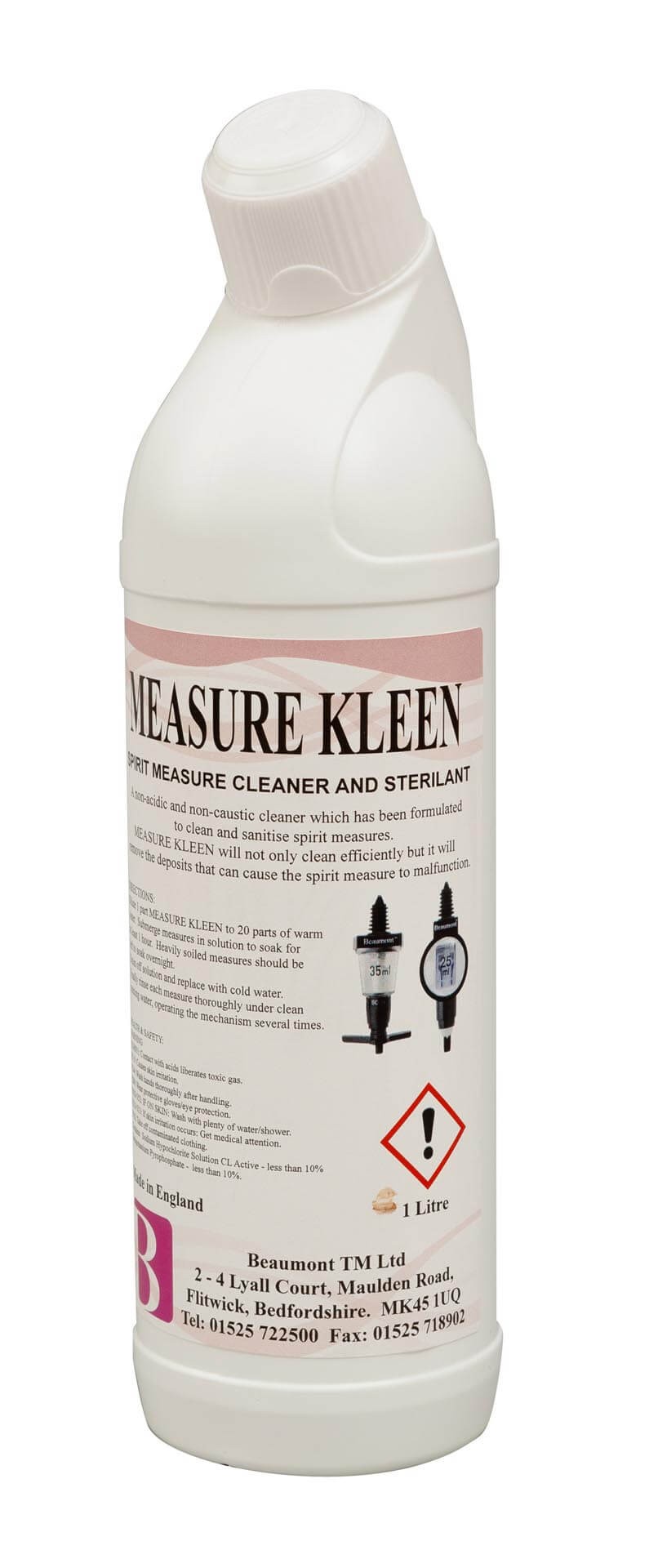 Spirit Measure Cleaner 1 litre