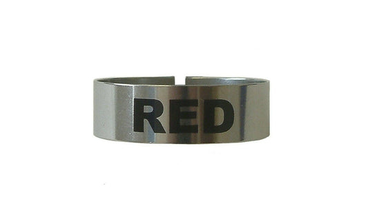 Identi-Clip - Large - Red Each