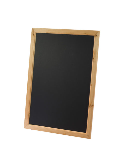 Deluxe Antique Pine Framed Chalkboard 636mm x 486mm
