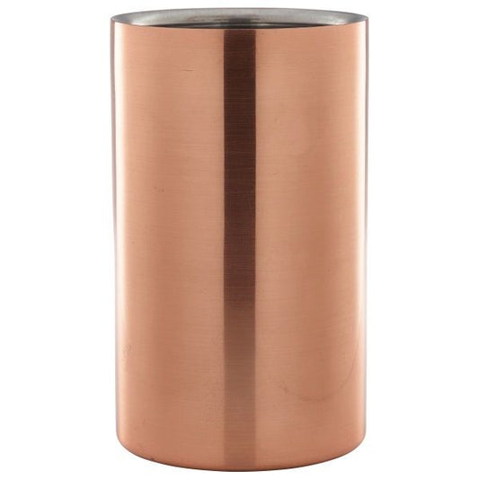 Copper Wine Cooler 12cm Dia X 20cm High Each