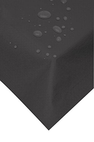 Black Swansilk Table covers 90cm x 90cm Per 100
