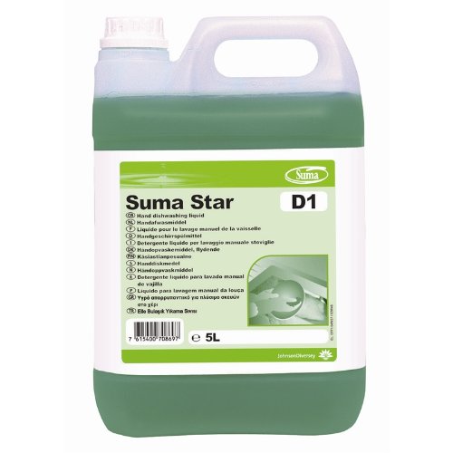 D1 Plus Suma Star Dishwash per 5ltr