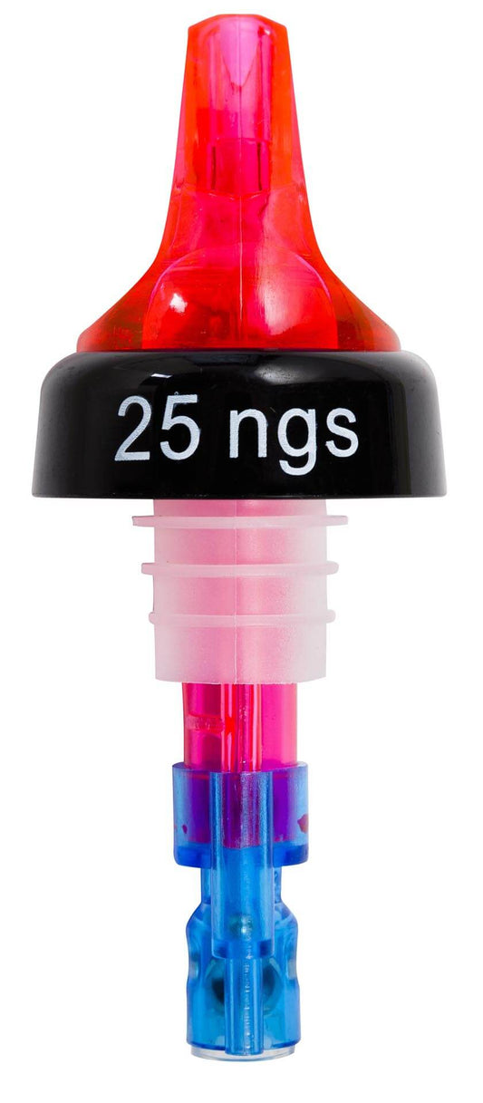25ml NGS Quick shot 3- Ball Pourer Red x 6