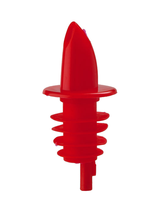 Red Economy Freeflow Plastic Pourer