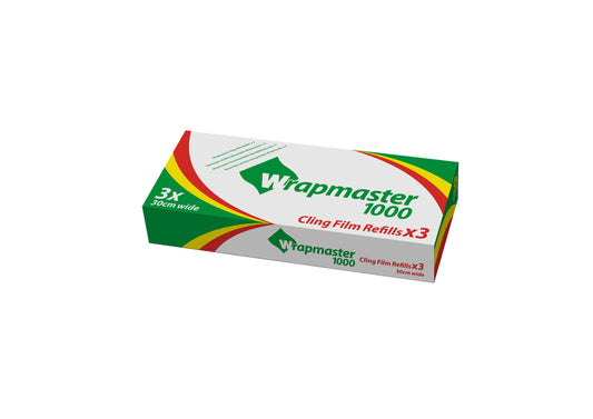 Wrapmaster 1000 Dispenser + 1 roll clingfilm