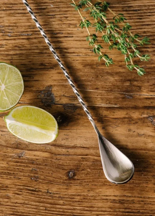 Antique Brass collinson Spoon 45cm