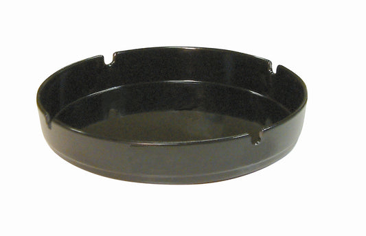 Black 7" Melamine Ashtray Per 10