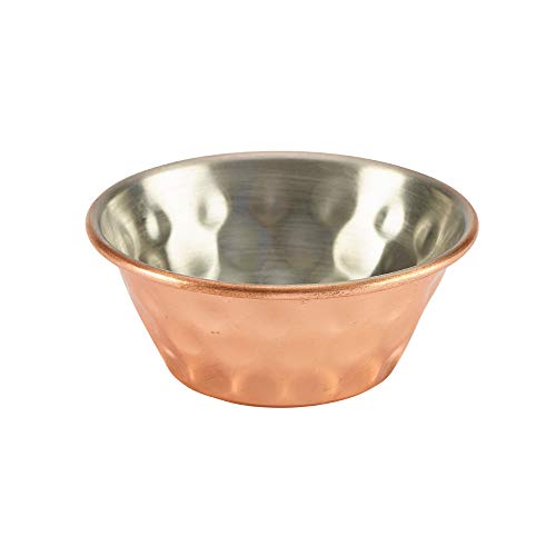 1.5oz Copper Plated Hammered Ramekin