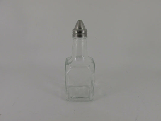 Glass Vinegar Bottle With A Stainless Steel Top Each
