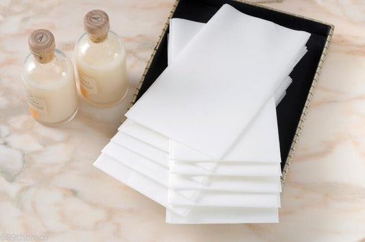 Swansoft White Hand Towel Per 600