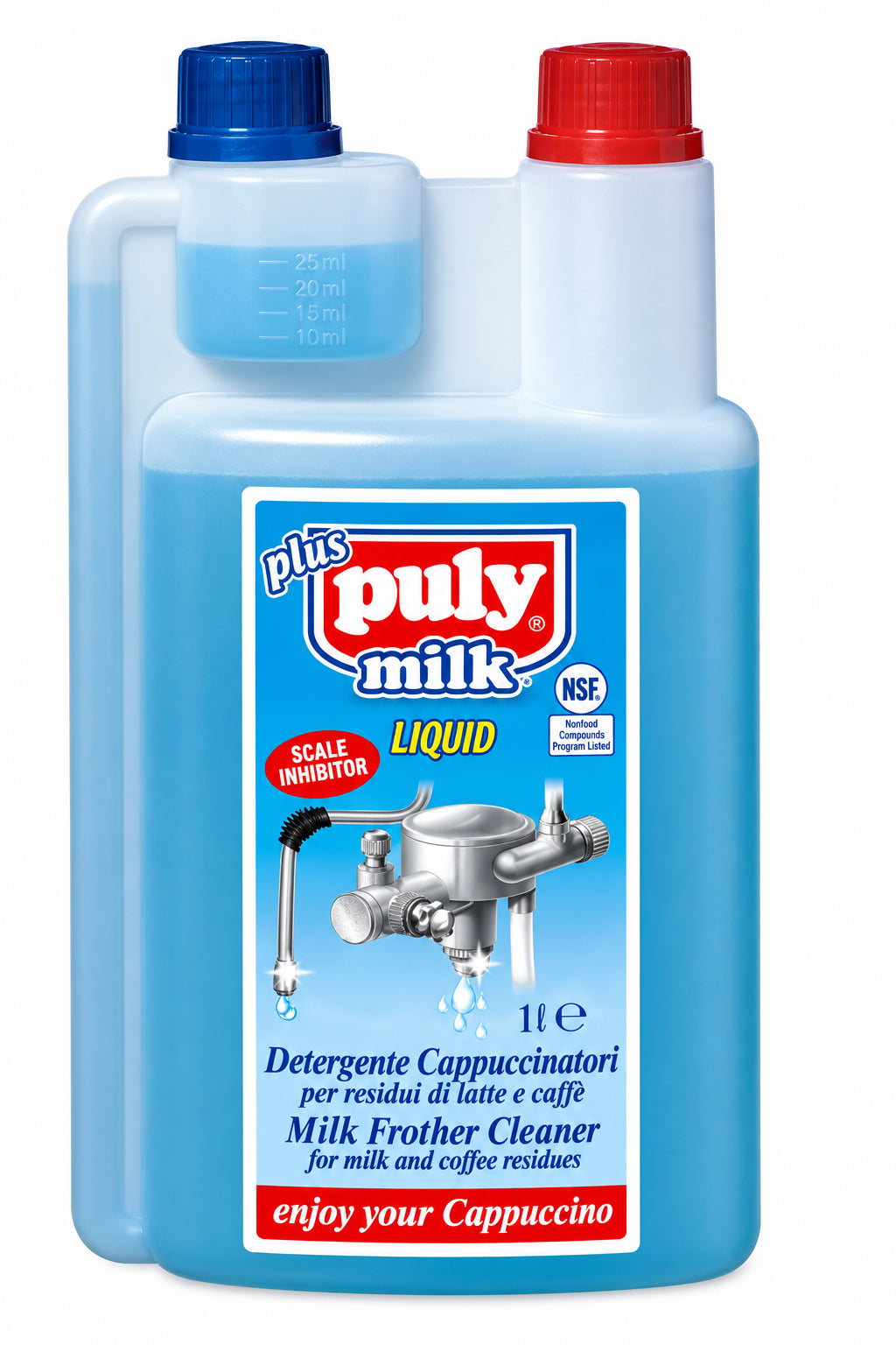 Puly Milk Frother Cleaner 1 Litre