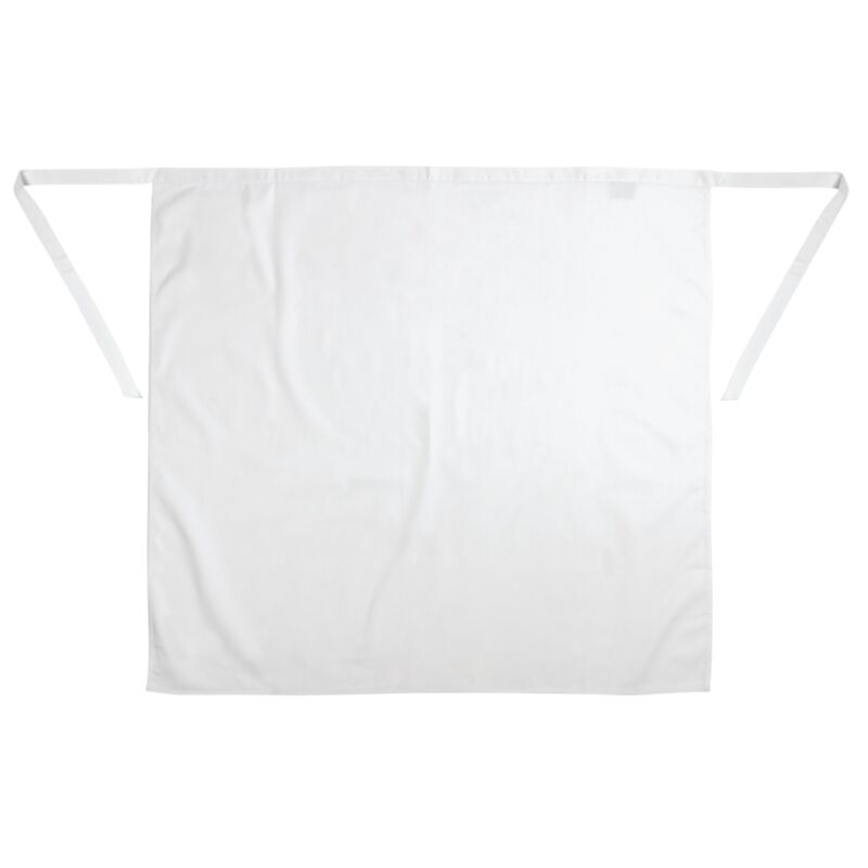 Chefs Waist Apron White 35/36"