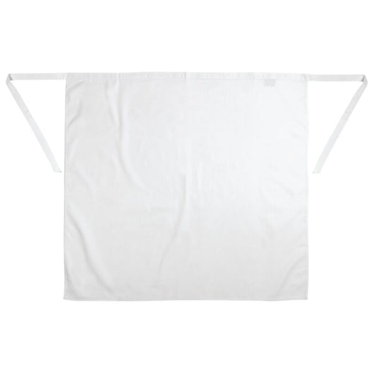 Chefs Waist Apron White 35/36"