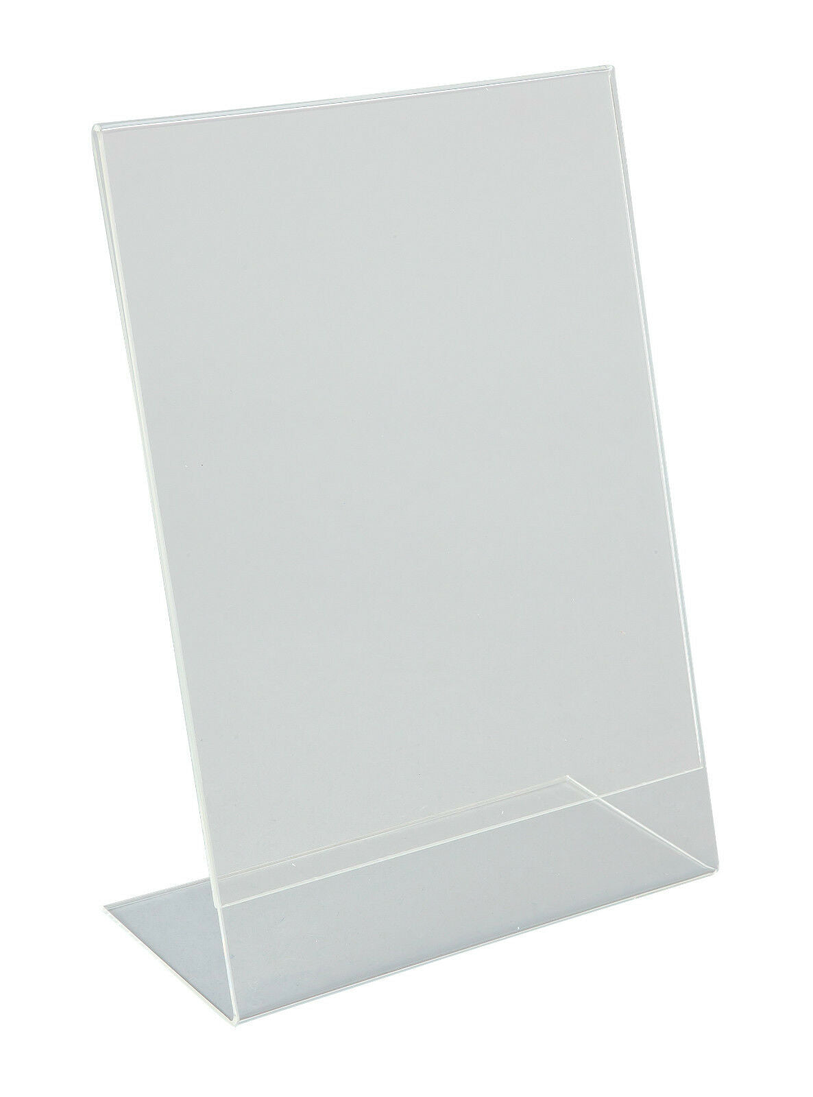 Perspex A4 Menu Holder Angled