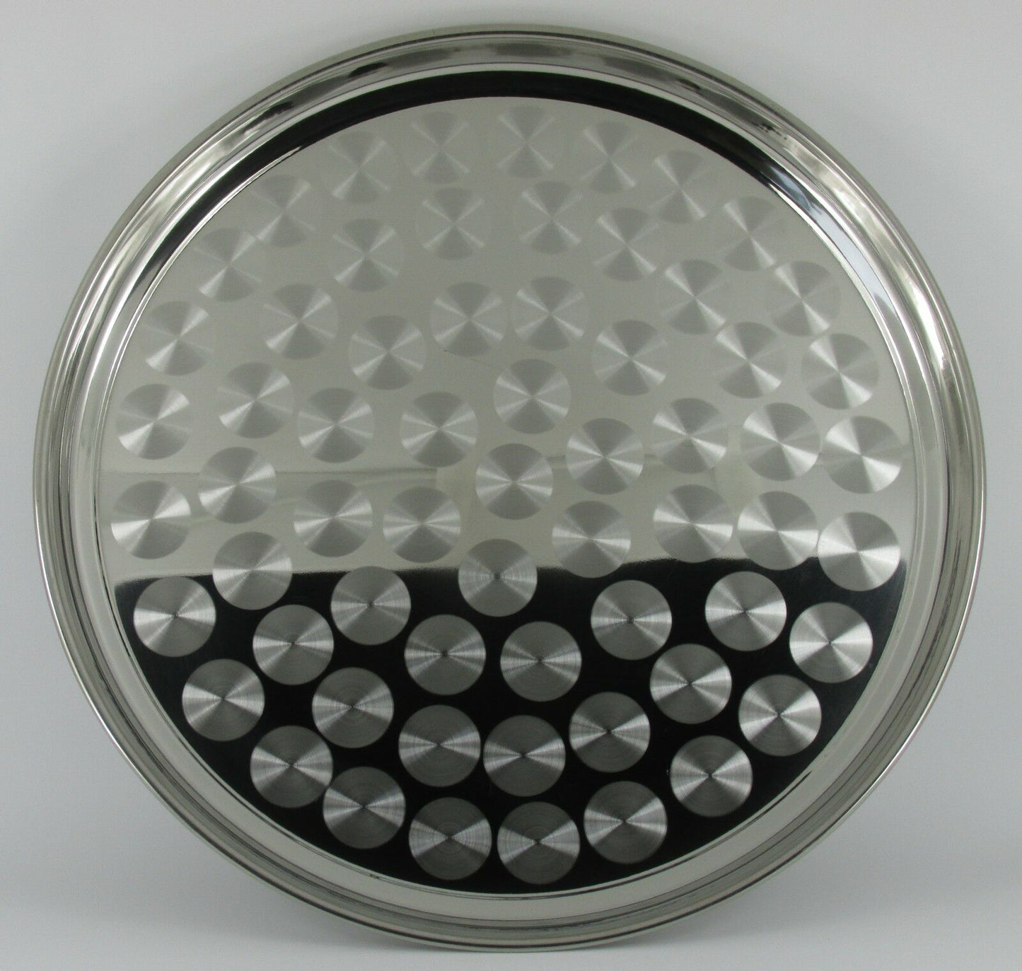 14" S/Steel Round Trays 35cm