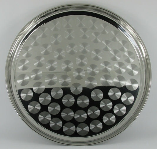 14" S/Steel Round Trays  35cm