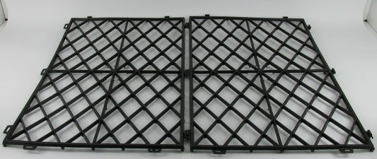12x8" Black Plastic Bar Shelf Mats per 50