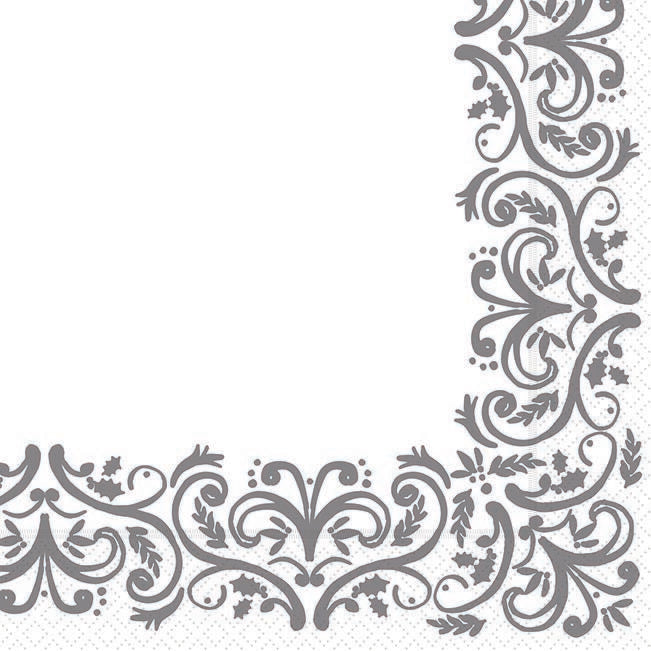 33cm 2Ply North Pole Serviettes per 100