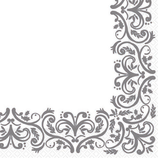 33cm 2Ply North Pole Serviettes per 100