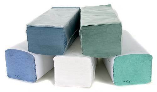 Blue Interfolded Paper Hand Towels Per 3600