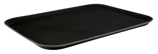15"x20" Black Non Slip Rectangular Tray